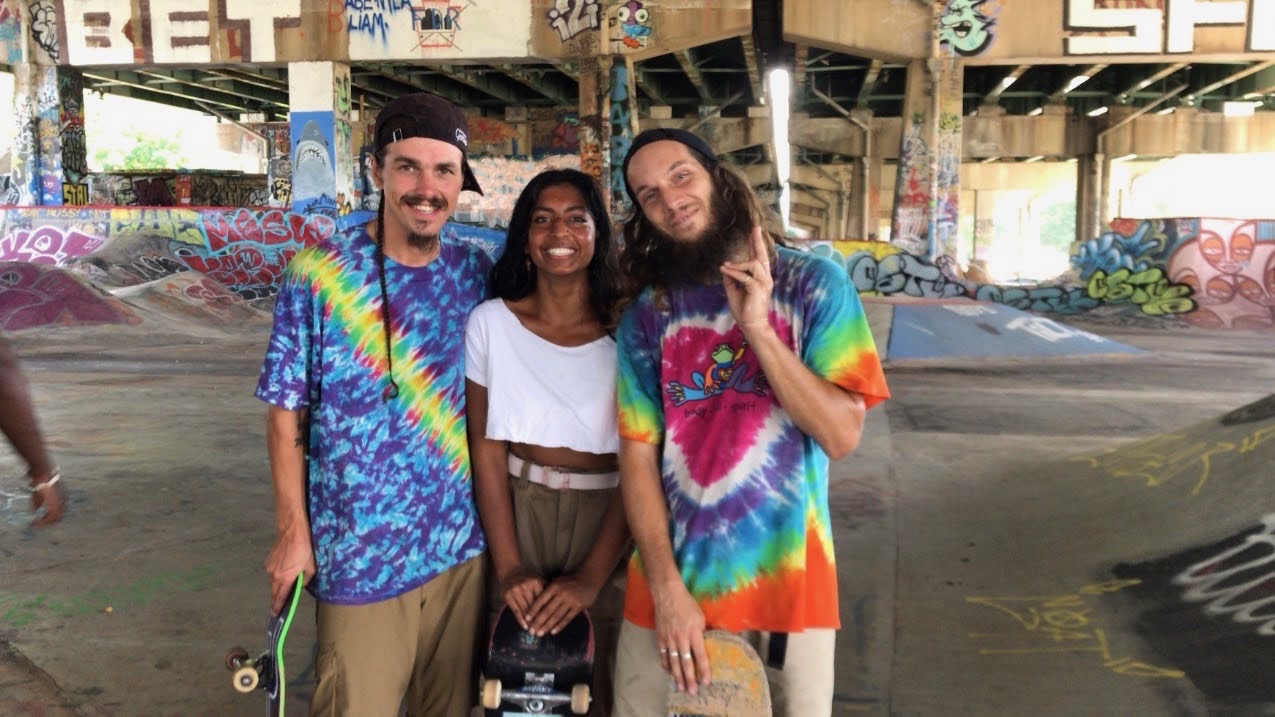 Tie Dye Skate